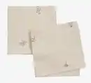 Bild 1 von Stoffserviette ENGFIOL 40x40 beige/grau 2Stk/Pck