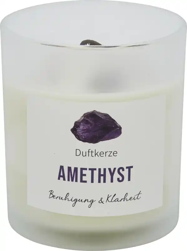 Bild 1 von IDEENWELT Duftkerze mit Amethyst