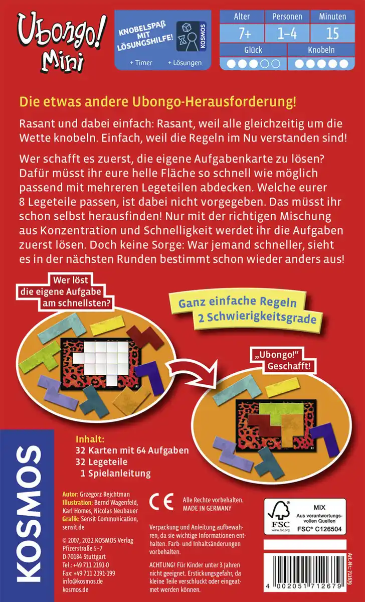 Bild 2 von Kosmos Ubongo Mini