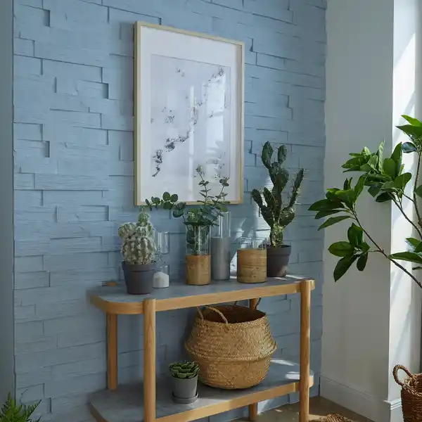 Bild 3 von DECOSA Dekorstein »Wood«, BxL: 50 x 23,5 cm, weiß