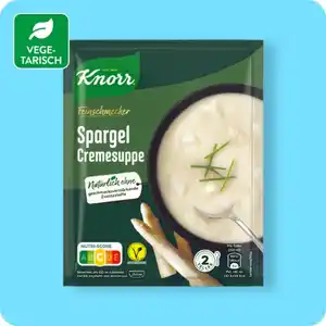 KNORR®  Feinschmeckersuppe, Spargel-Cremesuppe