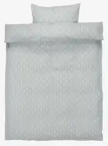 Bettwäsche LINE Baumwolle 135x200 aqua