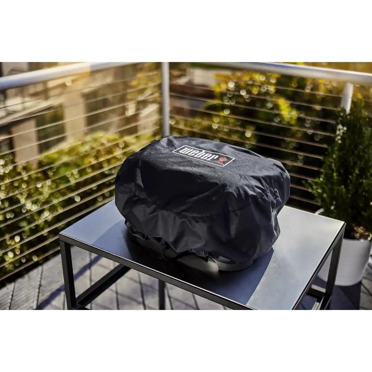 Bild 4 von WEBER Abdeckhaube »Lumin«, für Grills, Polyester, schwarz