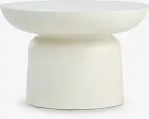 Couchtisch LYDUM Ø60 grau/beige Faserzement