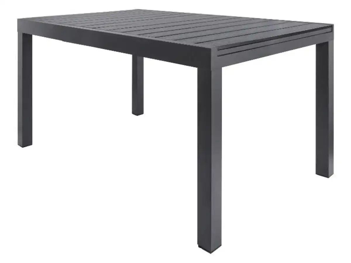 Bild 1 von LIVARNO home Alu-Gartentisch »Miami«, ausziehbar, anthrazit