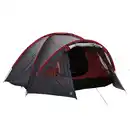 Bild 1 von HAPPY PEOPLE Zelt, schwarz/rot, Polyester, BxHxL: 200 x 120 x 290 cm