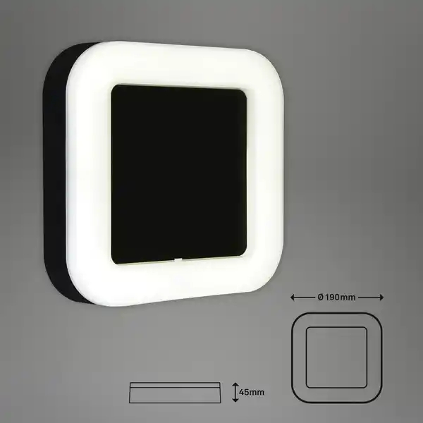 Bild 4 von BRILONER LED-Außenwandleuchte, BxH: 19 x 4,5 cm, 15 W