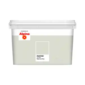 ALPINA Wandfarbe »PANTONE«, Vaporous Gray, matt, 2,5 l