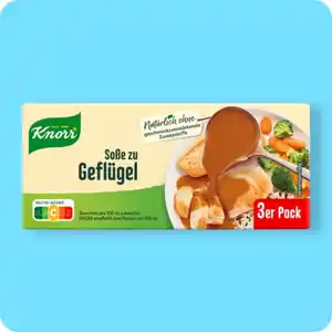 KNORR®  Basissoße, Soße zu Geflügel
