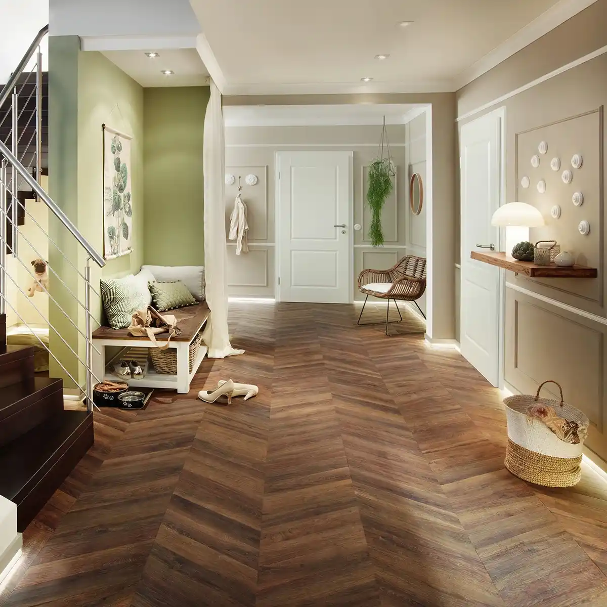 Bild 4 von DECOSA Zierprofil, Länge: 200 cm, weiß, 1 Stück