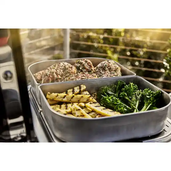 Bild 3 von WEBER Erweiterungsset »Lumin«, für Grills, silberfarben