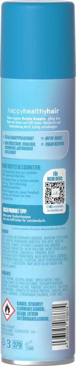 Bild 2 von invisibobble® Invisible Refresh Trockenshampoo, 200 ml