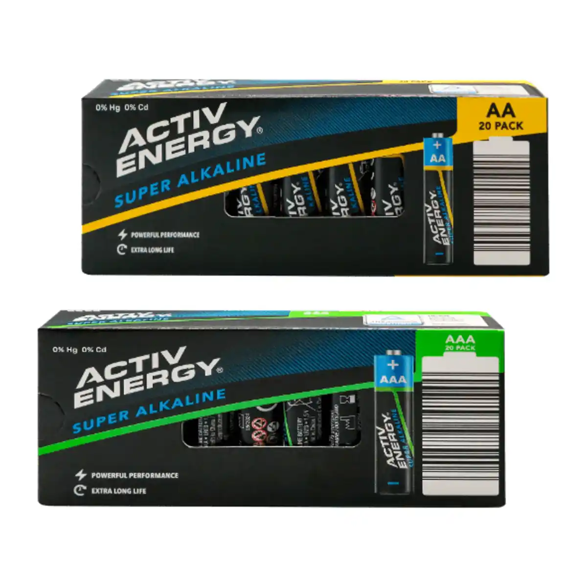 Bild 1 von ACTIV ENERGY Alkaline-Batterien