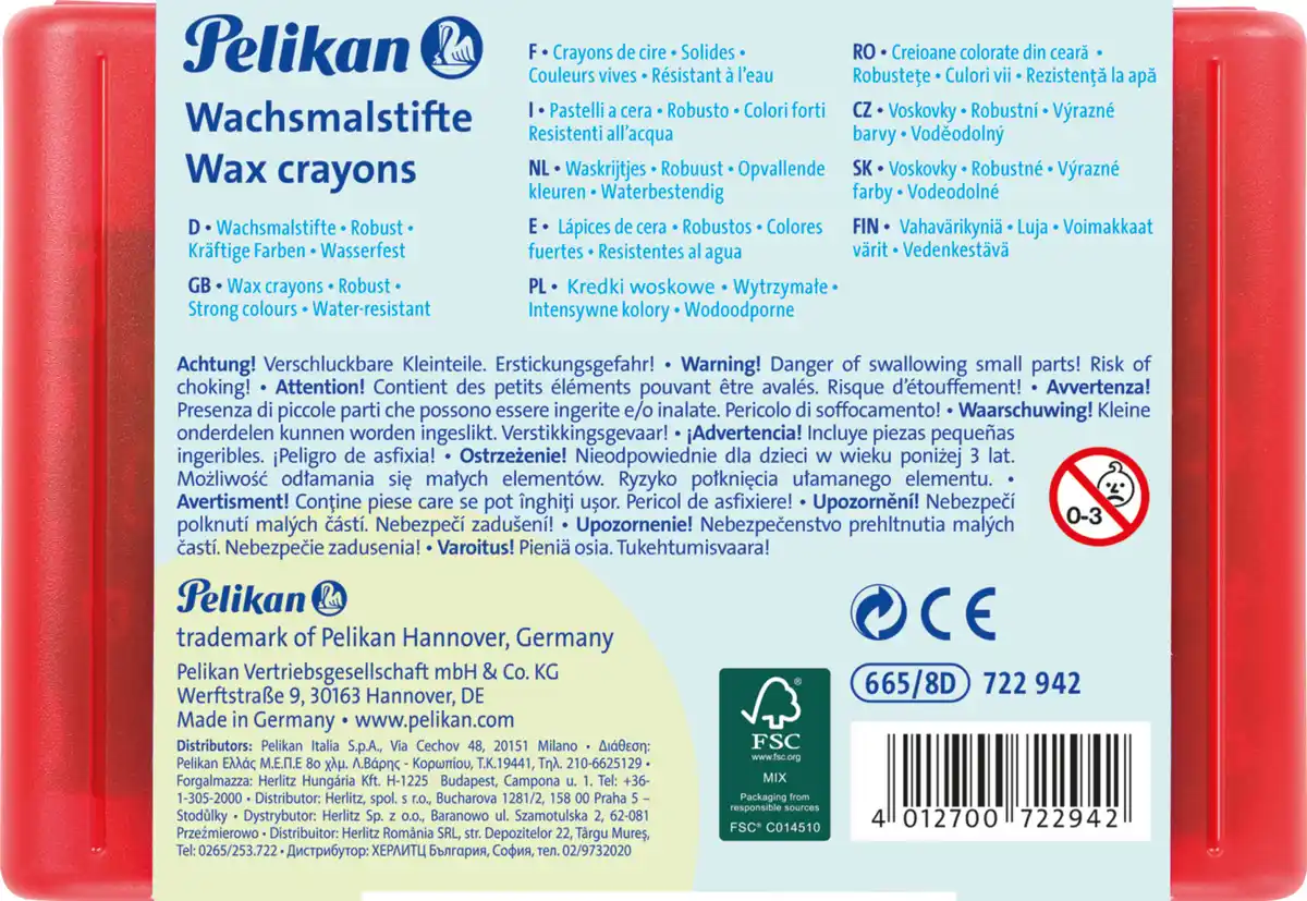 Bild 2 von Pelikan Wachsmaler 665/8 D