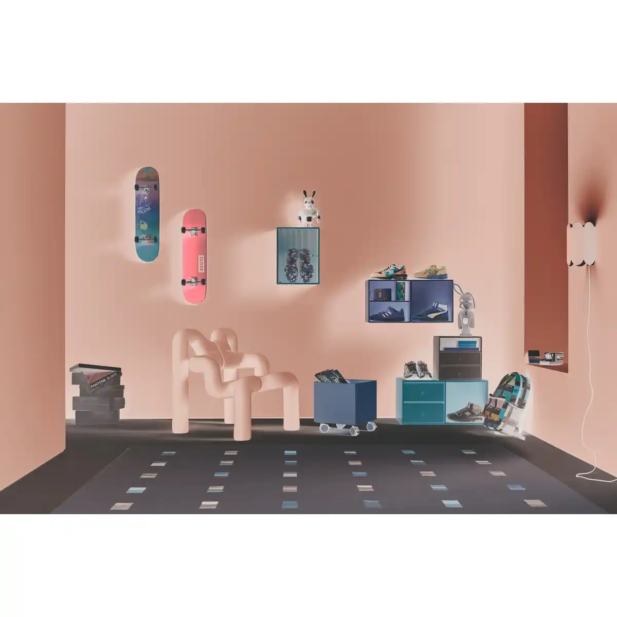 Bild 2 von ALPINA Wandfarbe »PANTONE«, Deep Lake, matt, 2,5 l