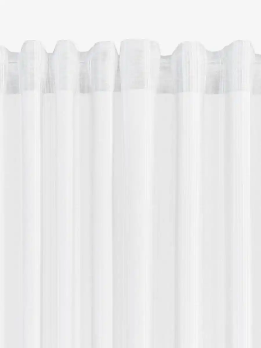 Bild 1 von Vorhang NELAUG 1x140x300 Streifen weiß