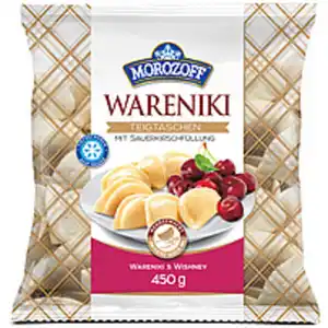 "MOROZOFF" Teigtaschen "Wareniki" mit Sauerkirschfüllung, ti...