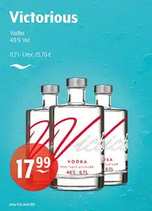 Victorious Vodka 40 % Vol.