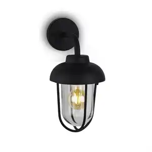 BRILONER Außenleuchte »STRAT«, BxL: 16 x 33,5 cm, 12 W, Metall/Glas