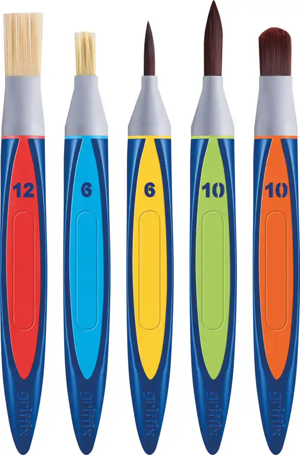 Bild 3 von Pelikan 5er Pack Griffix Ergonomische Schulpinsel