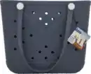 Bild 1 von IDEENWELT Strandtasche grau/blau