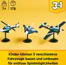 Bild 4 von LEGO CREATOR 31160 Flieger: Rennflugzeug