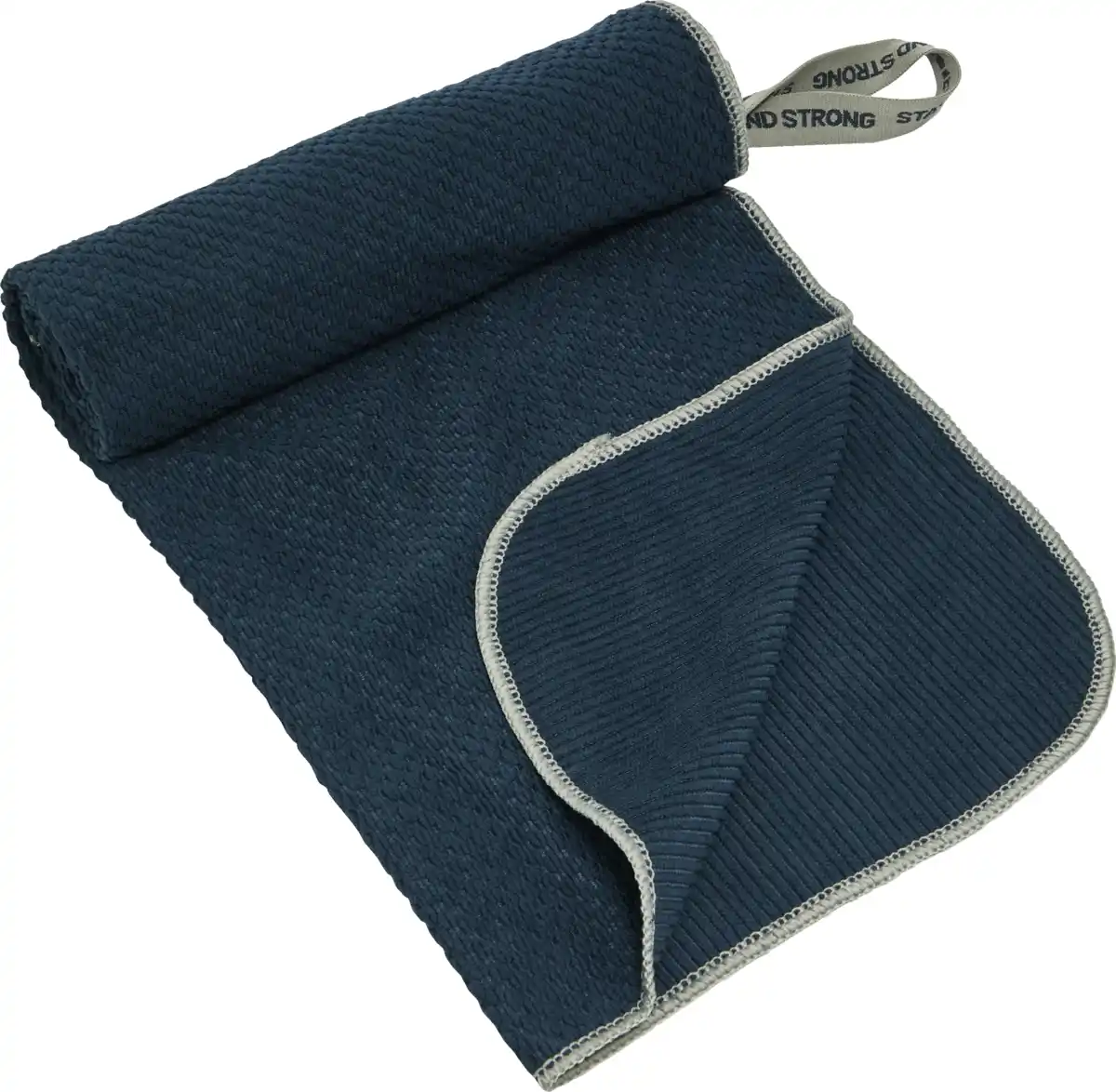 Bild 1 von IDEENWELT Mikrofaser-Handtuch blau/oliv