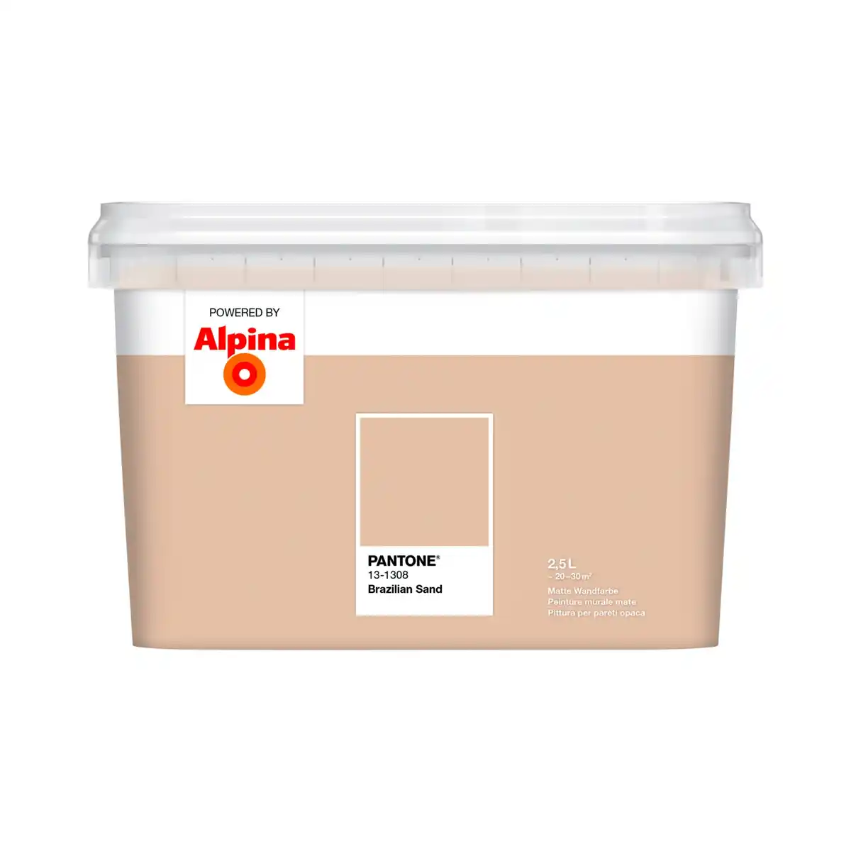 Bild 1 von ALPINA Wandfarbe »PANTONE«, Brazilian Sand, matt, 2,5 l