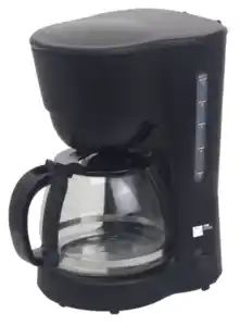 Tim Home Kaffeemaschine 1,25l 750W schwarz