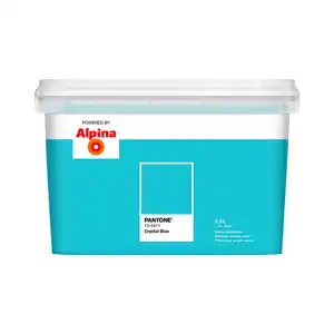 ALPINA Wandfarbe »PANTONE«, Crystal Blue, matt, 2,5 l