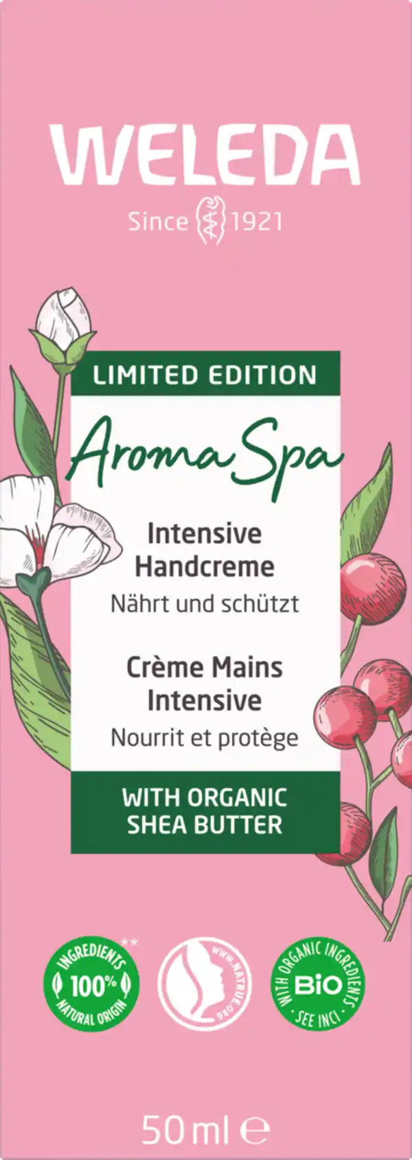 Bild 1 von Weleda Aroma Spa Intensive Handcreme, 50 ml