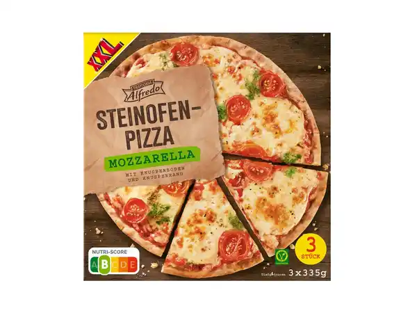 Bild 1 von XXL Trattoria Alfredo Steinofenpizza Mozzarella