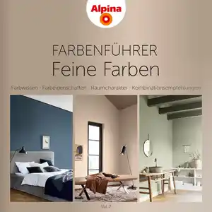 ALPINA Katalog »FEINE FARBEN«, Broschüre