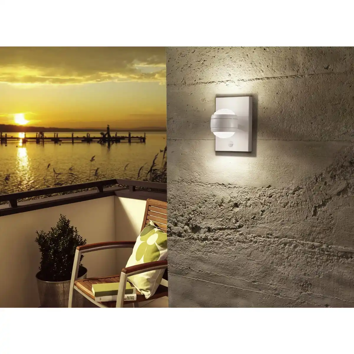 Bild 2 von EGLO Außenleuchte »SESIMBA 1«, 7,4 W, inkl. Bewegungsmelder