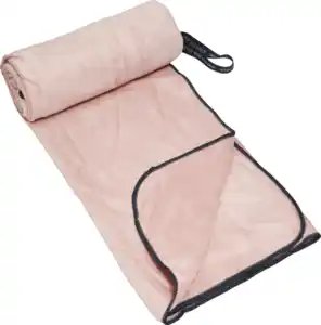IDEENWELT Mikrofaser-Badetuch rosa/blau