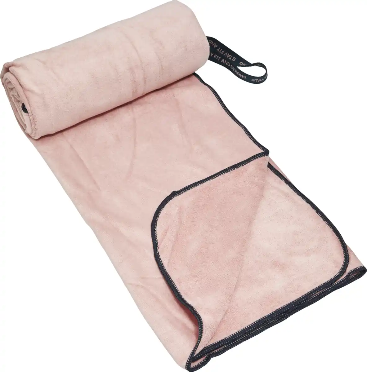 Bild 1 von IDEENWELT Mikrofaser-Badetuch rosa/blau