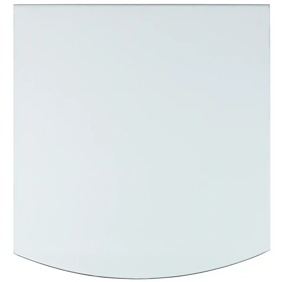 Bild 3 von Bodenplatte, halbrund, BxL: 80 x 100 cm, Stärke: 8 mm, transparent