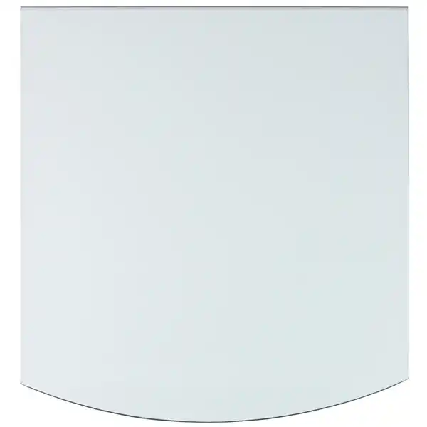 Bild 3 von Bodenplatte, halbrund, BxL: 80 x 100 cm, Stärke: 8 mm, transparent