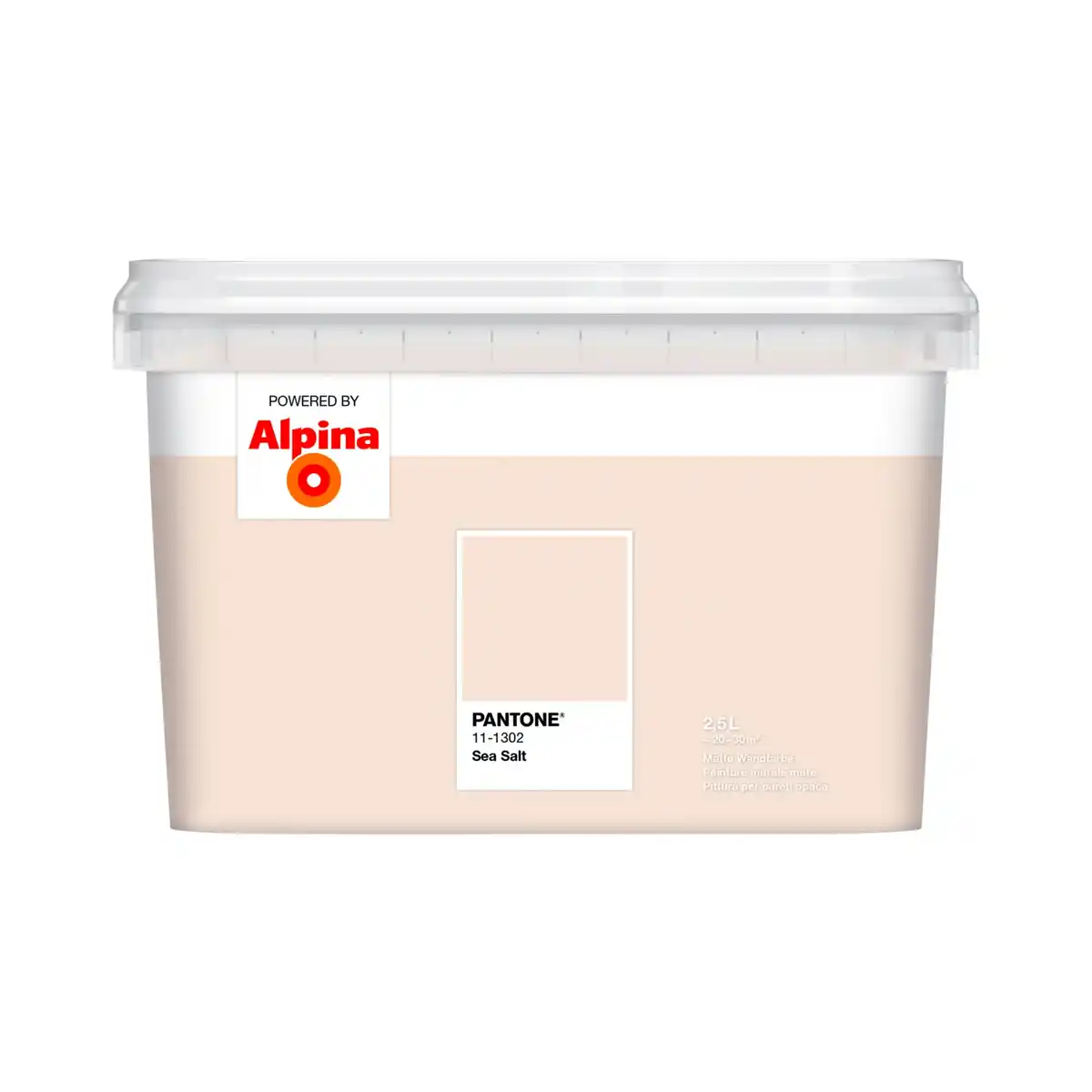 Bild 1 von ALPINA Wandfarbe »PANTONE«, Sea Salt, matt, 2,5 l