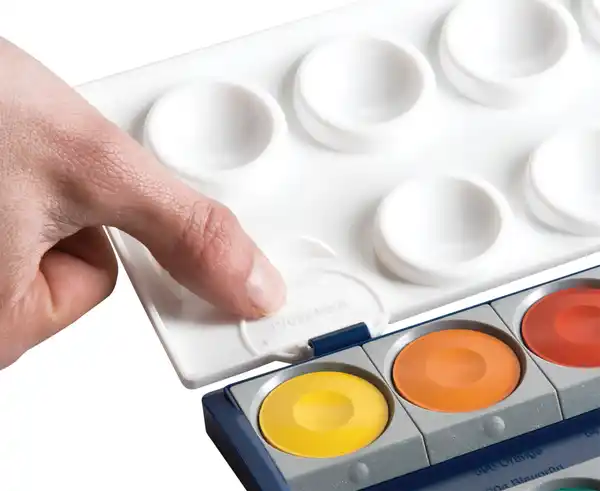 Bild 4 von Pelikan Deckfarbkasten K24 mit 24 Farben & 1 Tube Deckweiß