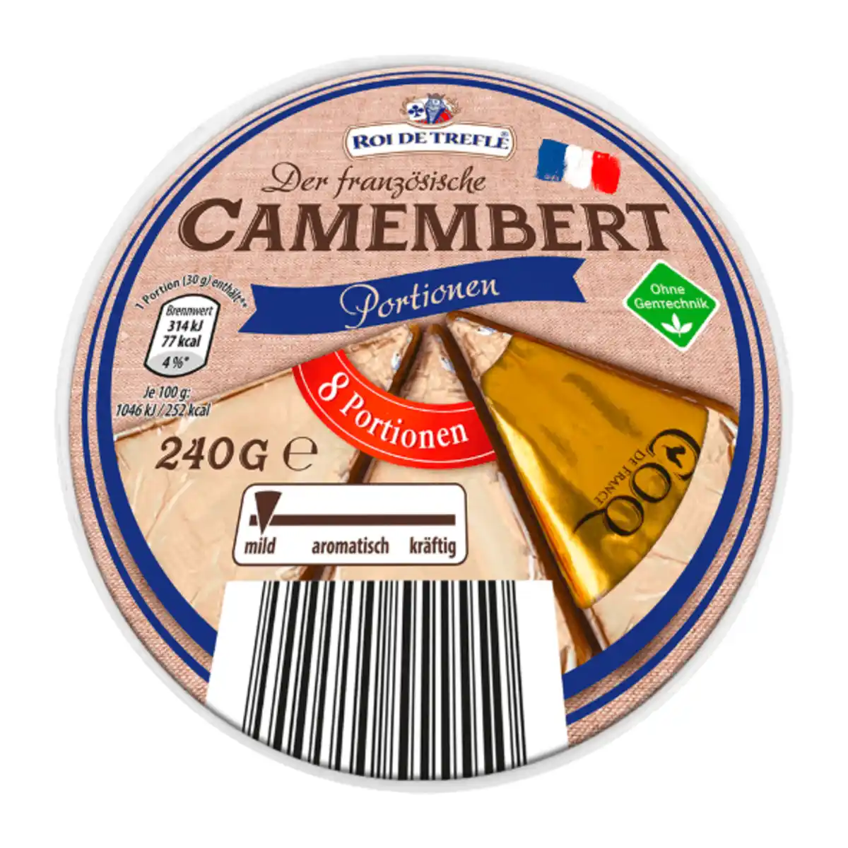 Bild 1 von ROI DE TREFLE Camembert 240g
