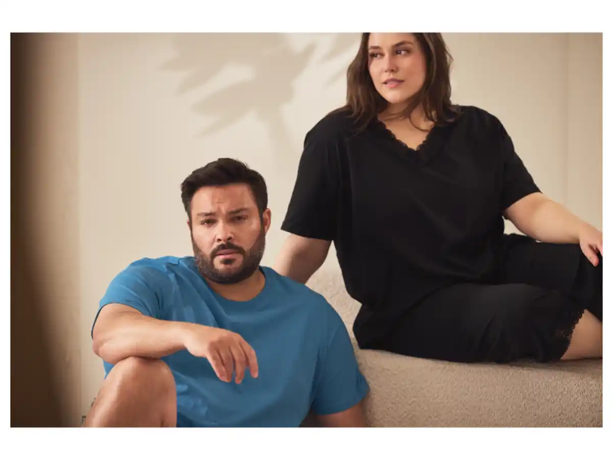 Bild 3 von esmara Men Herren Shorty Pyjama, aus reiner Baumwolle