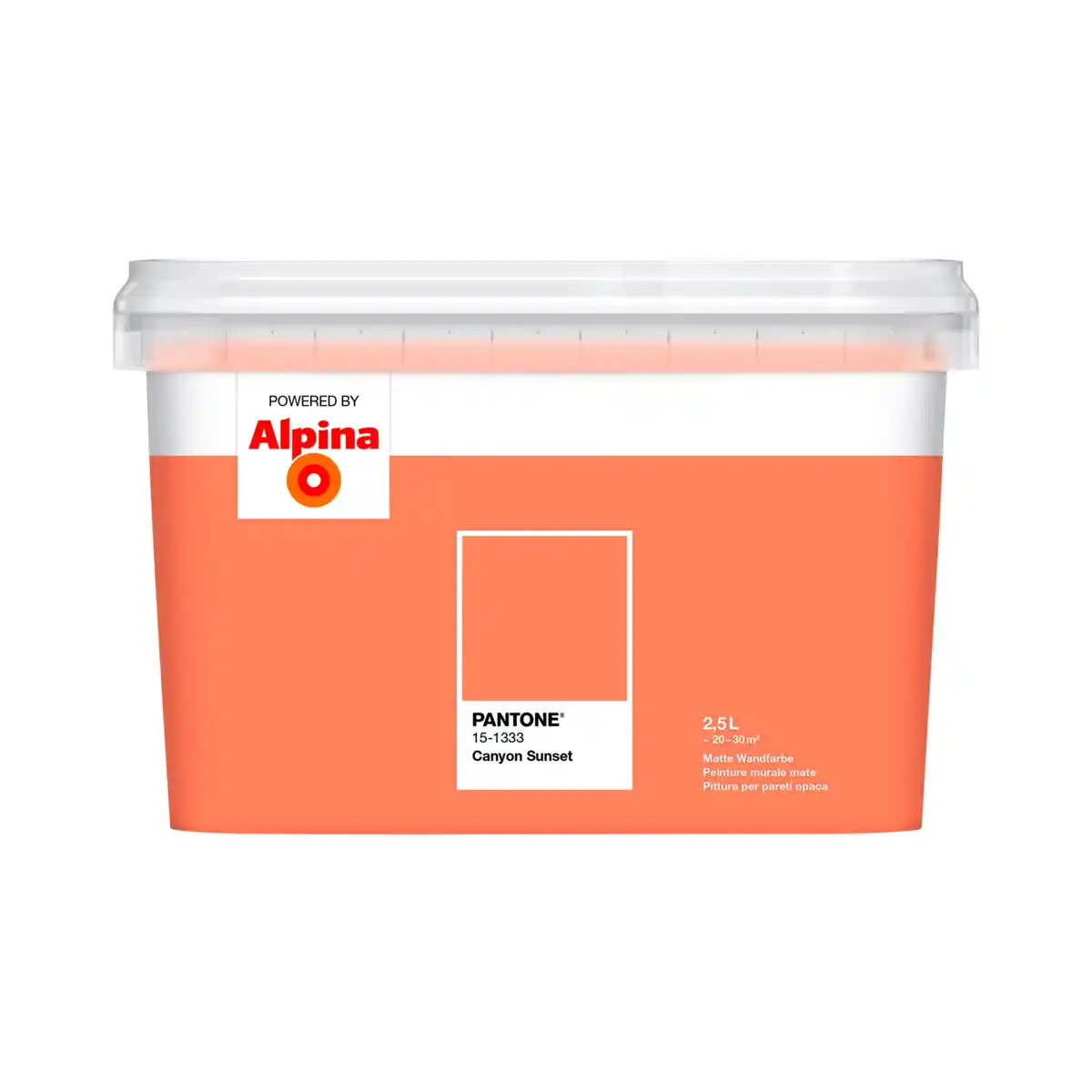Bild 1 von ALPINA Wandfarbe »PANTONE«, Canyon Sunset, matt, 2,5 l