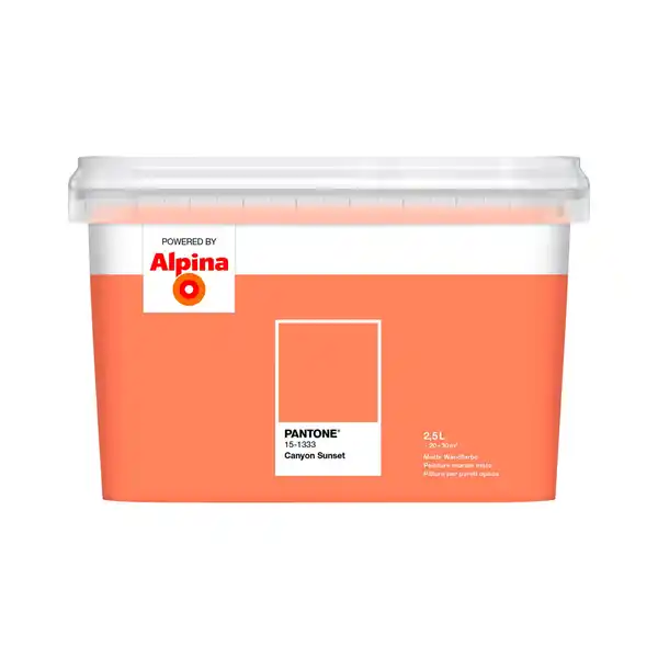 Bild 1 von ALPINA Wandfarbe »PANTONE«, Canyon Sunset, matt, 2,5 l