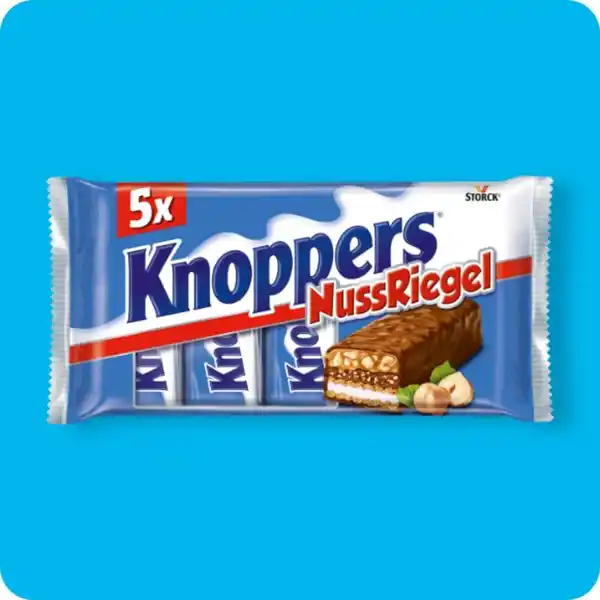 Bild 1 von STORCK® Knoppers® -Riegel, Verschiedene Sorten