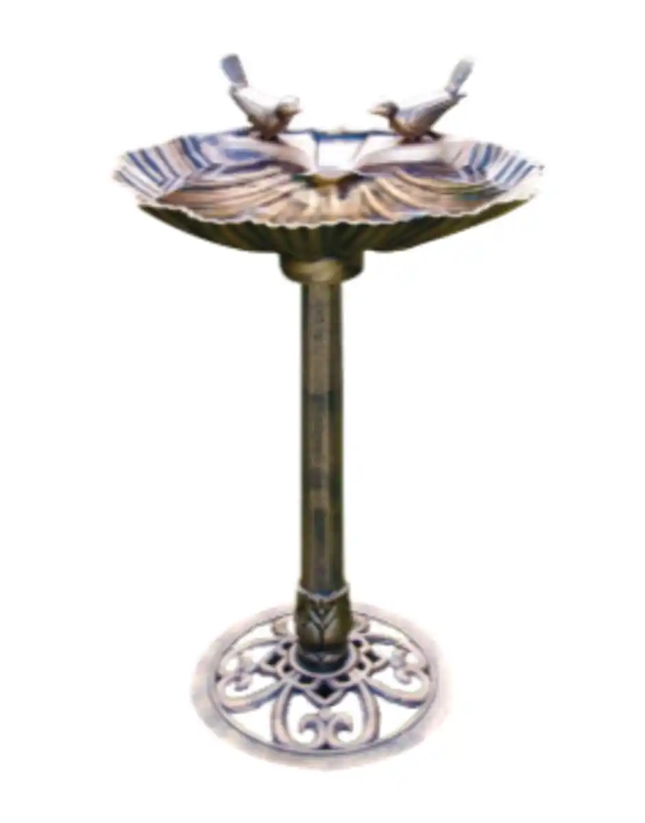 Bild 1 von Tim Garden Vogeltränke Antik 50x38x80cm Farbe: Bronze