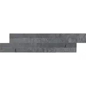 RENOVO Wandverblender, Schiefer, anthrazit, BxHxT: 40 x 10 x 0,9-1,2 cm