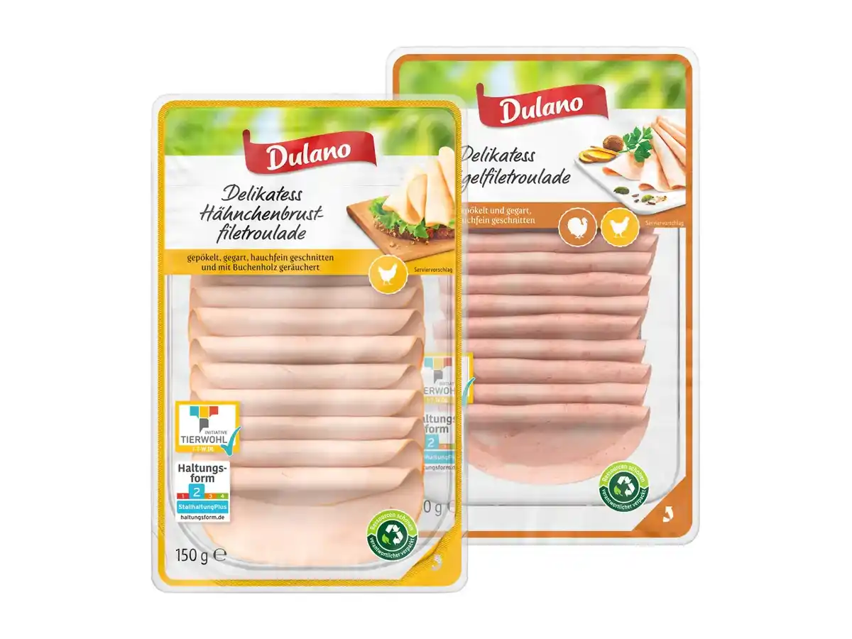 Bild 1 von Dulano Delikatess Geflügelroulade,  150 g