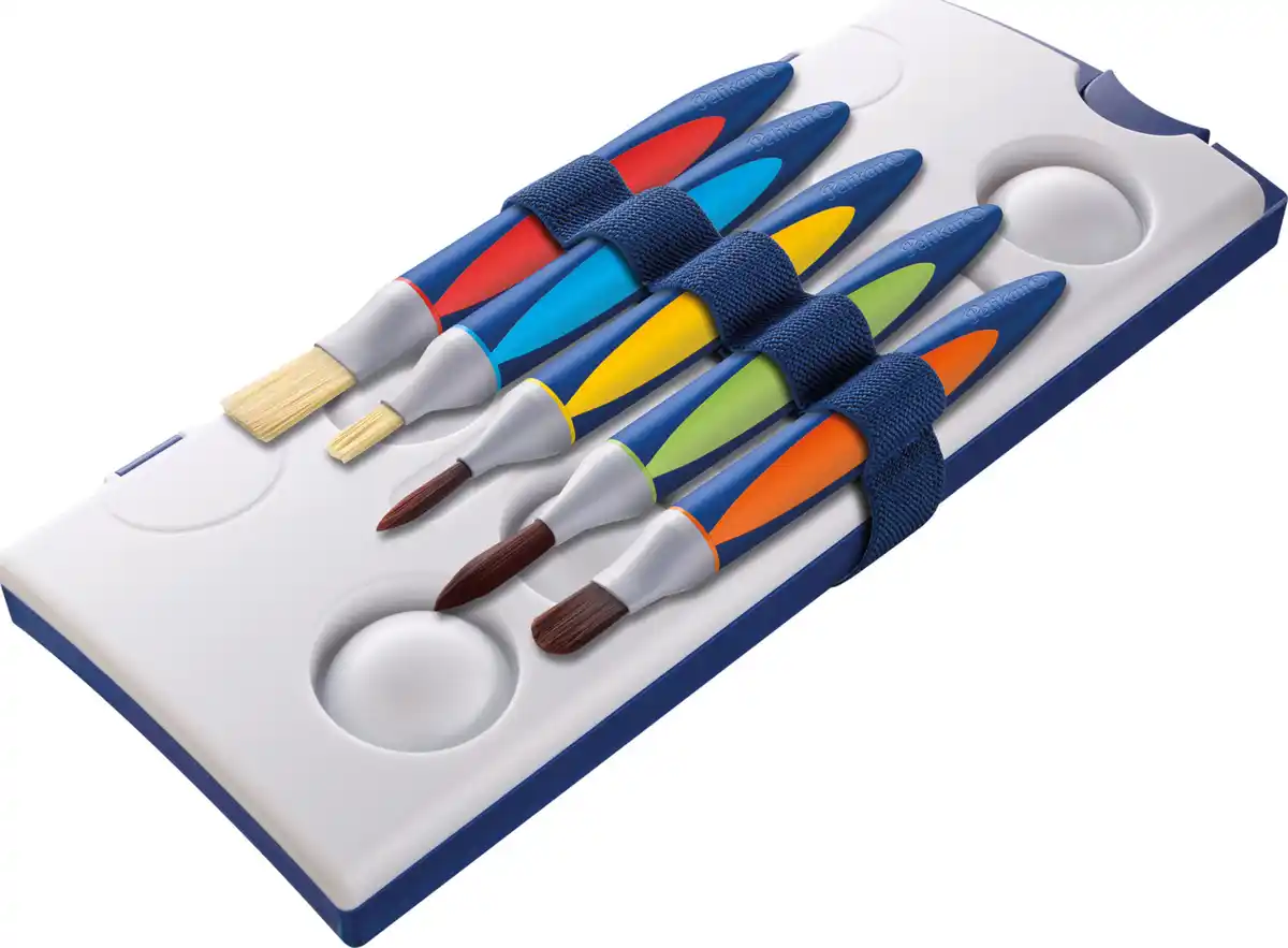 Bild 4 von Pelikan 5er Pack Griffix Ergonomische Schulpinsel