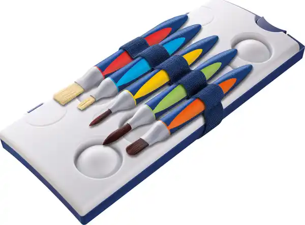 Bild 4 von Pelikan 5er Pack Griffix Ergonomische Schulpinsel